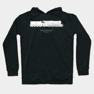 Flying Scotsman Circa 1950 Hoodie